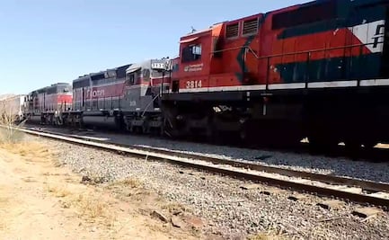Choque de dos locomotoras deja al menos 6 personas heridas en Sonora