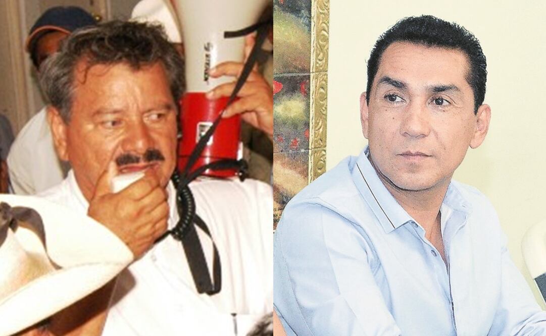 Arturo Hernández Cardona, activista asesinado; José Luis Abarca, ex presidente municipal de Iguala. (FOTO: Archivo. EL UNIVERSAL)