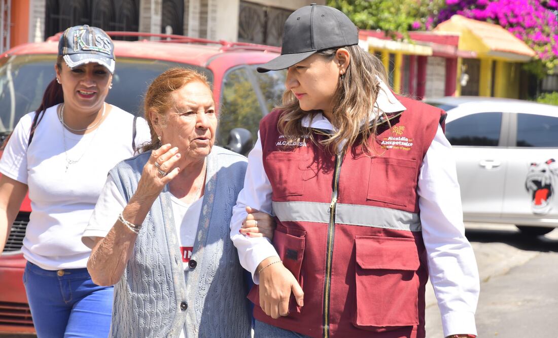 la alcaldesa de Azcapotzalco, Nancy Núñez, comienza el Programa Bienestar en tu Colonia 2024. (16/10/2024) Foto: Especial