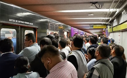Metro reporta retraso de trenes en las 12 líneas