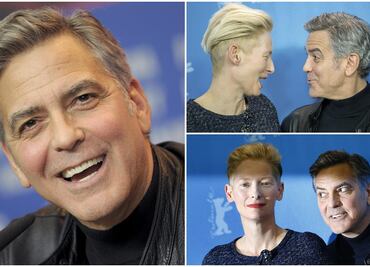 George Clooney lleva buen humor a la Berlinale