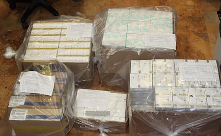 Asegura PGR 30 mil pastillas psicotrópicas en Mérida