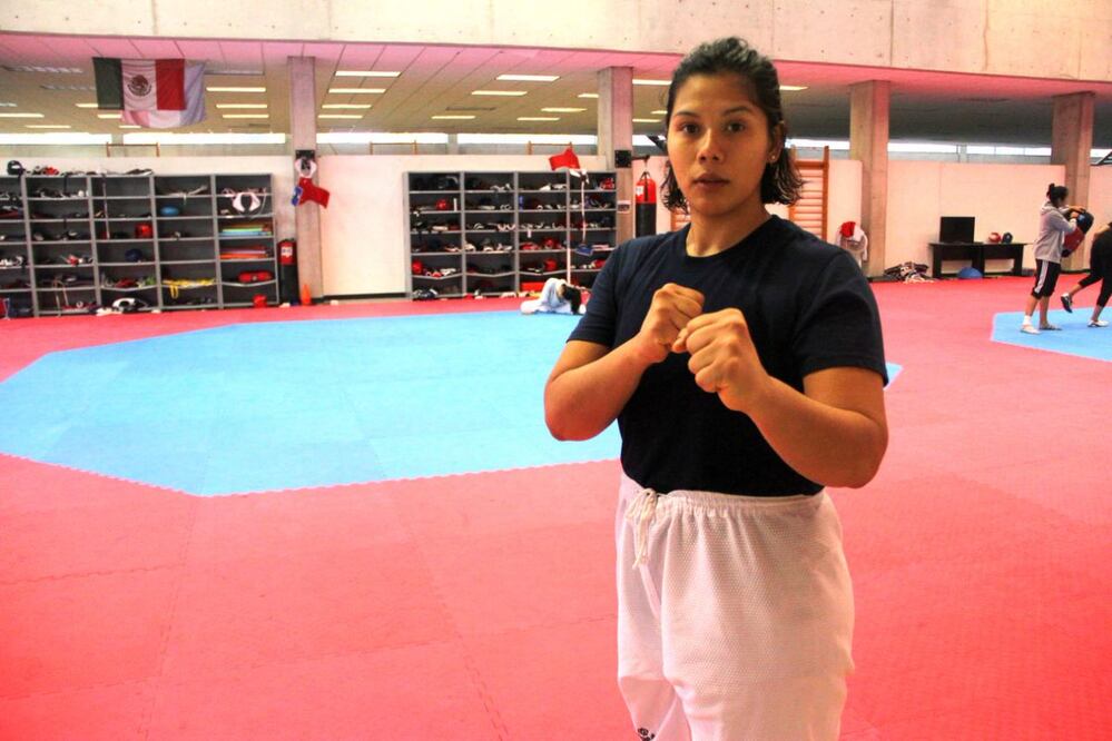 Acosta, en más de 67 kilos, es una esperanza de medalla de oro para México  (Cortesía Femextkd)