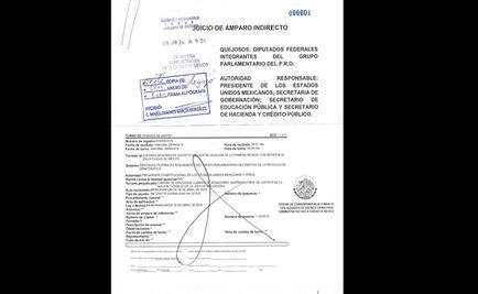 PRD presenta amparo contra memorándum de AMLO