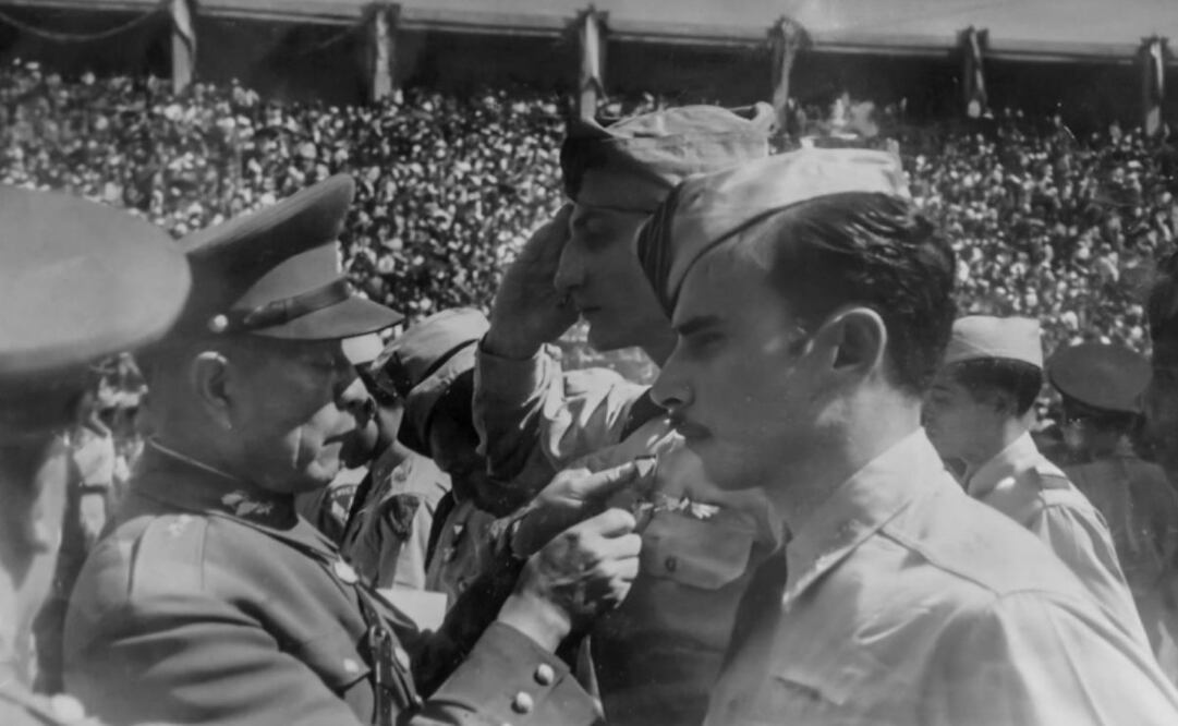 Sargento 1/o de Transmisiones, César Maximiliano Gutiérrez Marín, último sobreviviente del Escuadrón 201. Foto: Especial