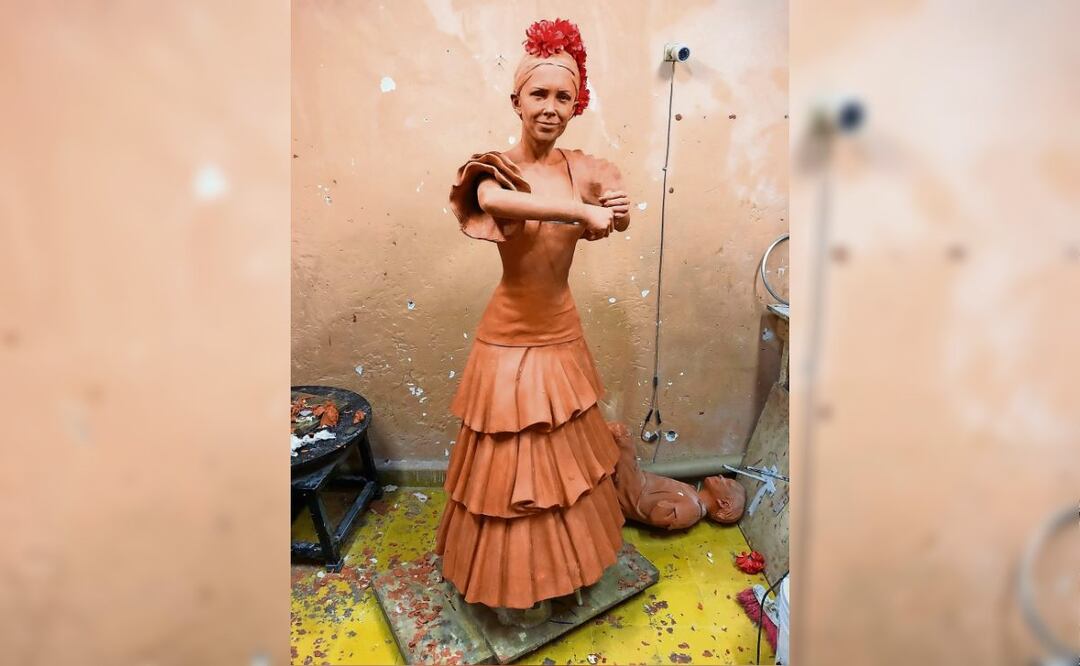 Florinda Meza pidió fidelidad a su imagen y escogió el tipo de vestido. Foto: Víctor Hugo Yáñez Piña