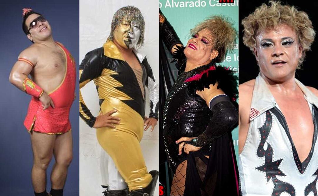 Luchadores exóticos, uno de los "bandos" de la lucha libre - FOTO: Especial