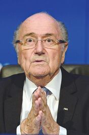 Blatter dice que la FIFA es su obra