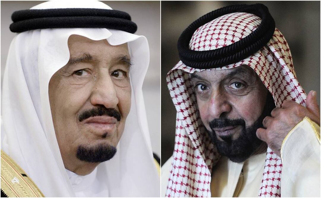 Salman (izq.) juega un "papel no específico" en la compañía luxemburguesa "Safason Corporation SPF"; Jalifa al Zani (der.), aparece como el dueño de la empresa "Afrodille", ambas registradas en las Islas Virginia (Foto: ESPECIAL)