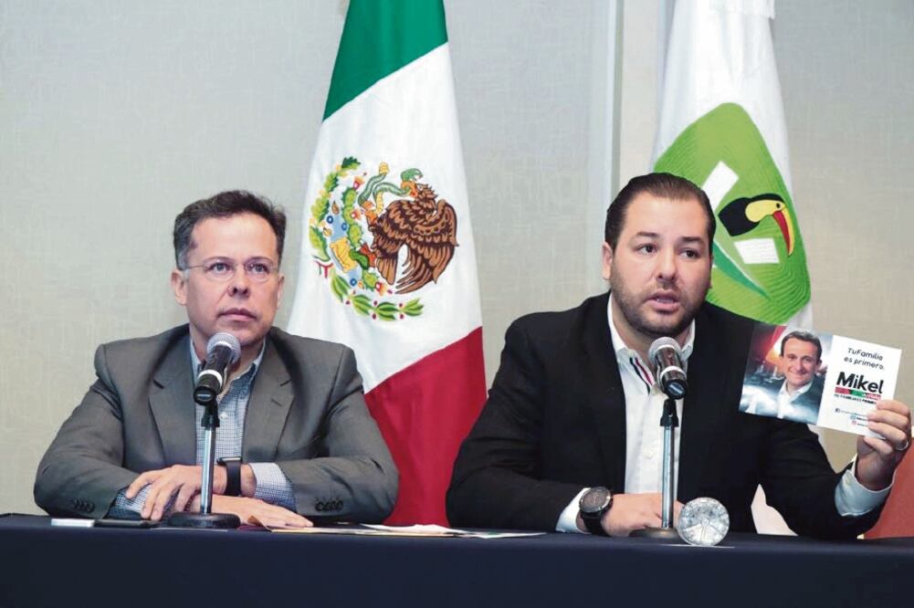 Líderes del Verde en la CDMX reúnen pruebas e indagan quién es responsable de usar el logo del PVEM en propaganda del PRI, para presentar una denuncia (ESPECIAL)