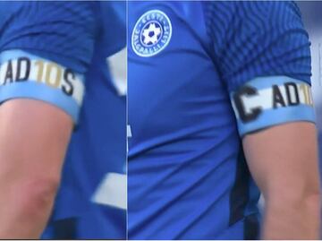 Maradona recibe homenaje del capitán de la Selección de Estonia