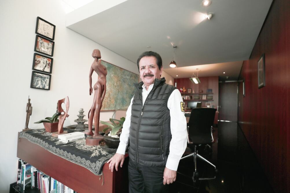 Luis Sánchez Jiménez Coordinador de la bancada del PRD en el Senado (ALEJANDRA LEYVA. EL UNIVERSAL)