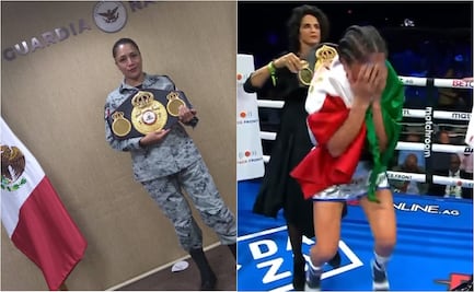 Erika Cruz, Subagente de la Guardia Nacional se convierte en campeona mundial de boxeo