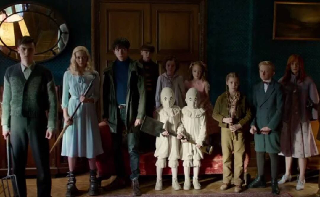 La trama se centra en los huéspedes de una misteriosa casa: niños con cualidades especiales, todos al cuidado de Miss Peregrine. FOTO: Captura.