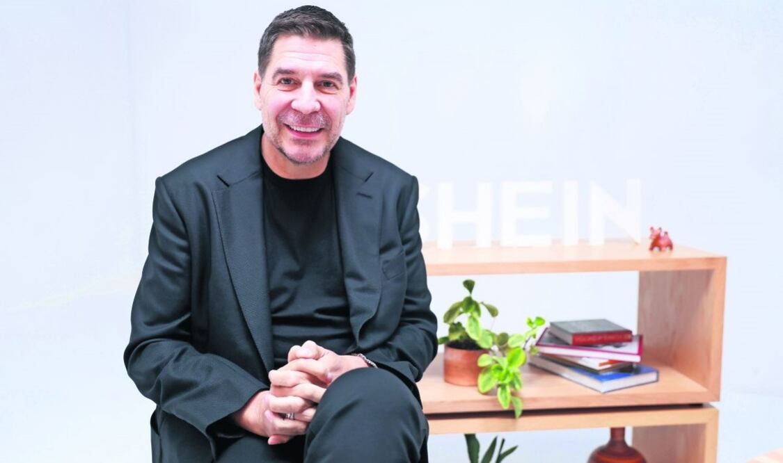El vicepresidente global de Shein, Marcelo Claure, afirmó que en algunos casos sus productos son 50% más baratos que los de la competencia. Foto: Fernanda Rojas | El Universal