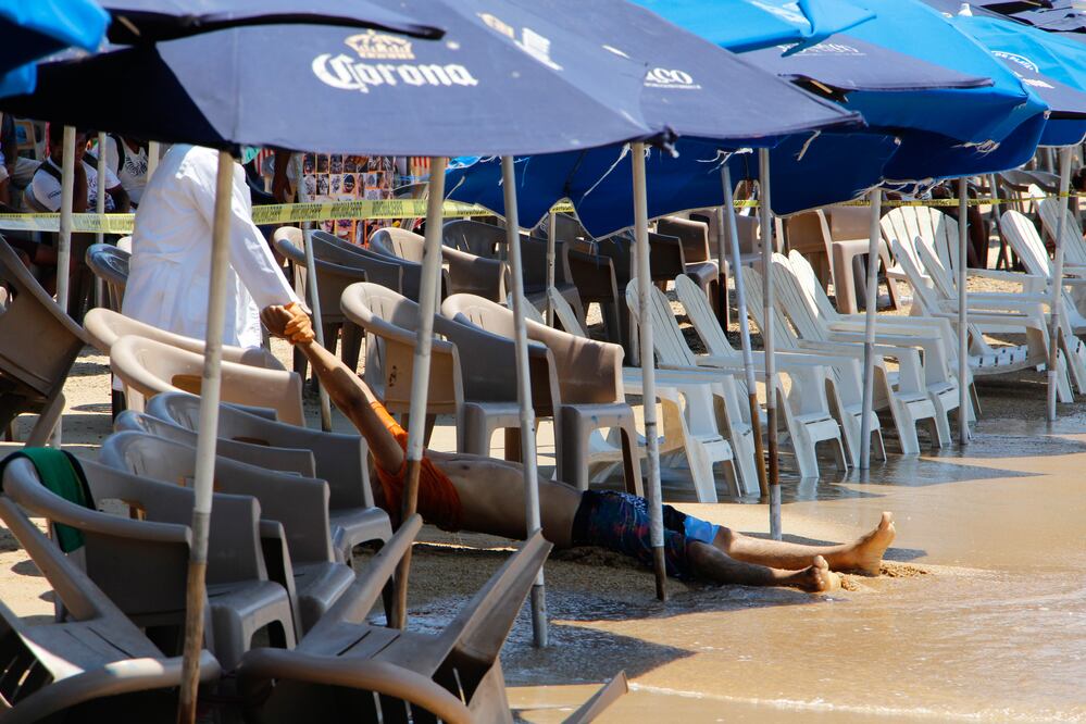 Esta no es la primera vez que en plena playas de Acapulco asesinan a personas (Foto: Cuartoscuro)