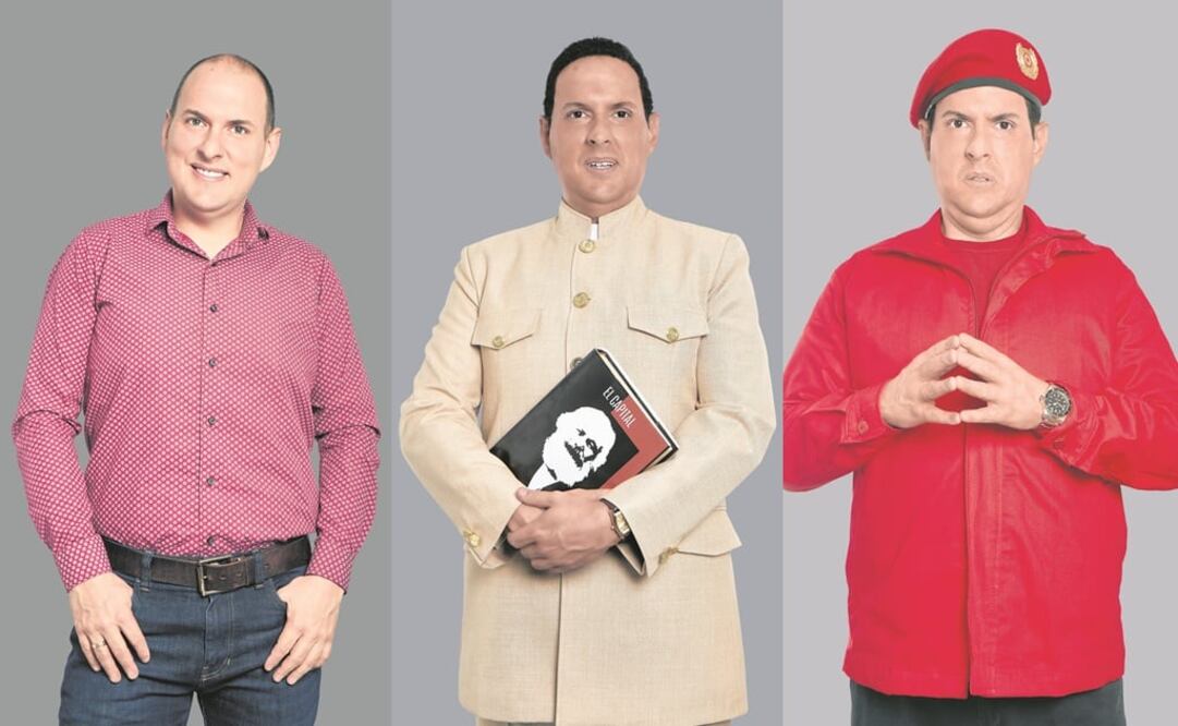 Cuatro horas le toma a Parra transformarse en el mandatario venezolano. (ANTONIO YUSSIF)