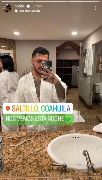 Christian Nodal comparte foto íntima con su novia Cazzu