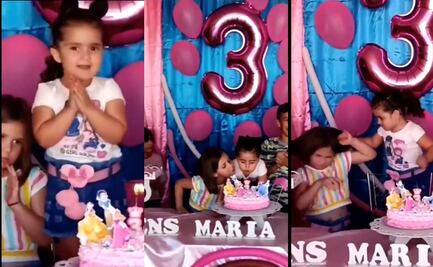 Los mejores memes de la niña que sopló las velas en el cumpleaños de su hermana
