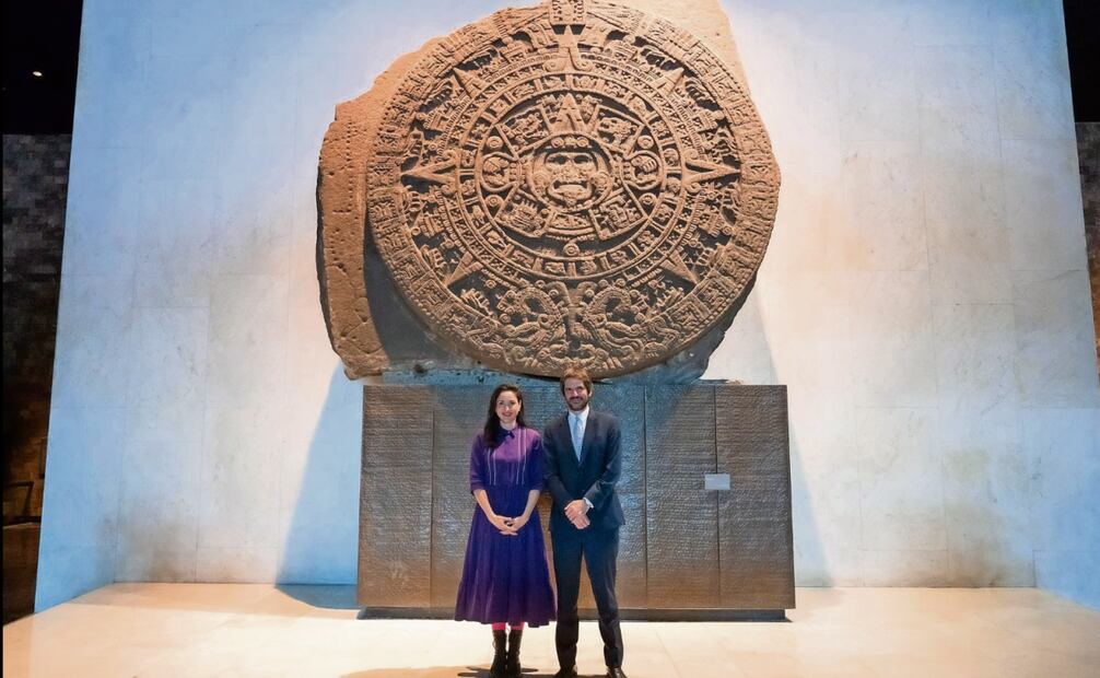 En noviembre pasado, la secretaria de Cultura, Claudia Curiel, habló con el ministro español, Ernest Urtasun, sobre el Mondiacult 2025, que será en Barcelona. Foto: X @ccurieldeicaza