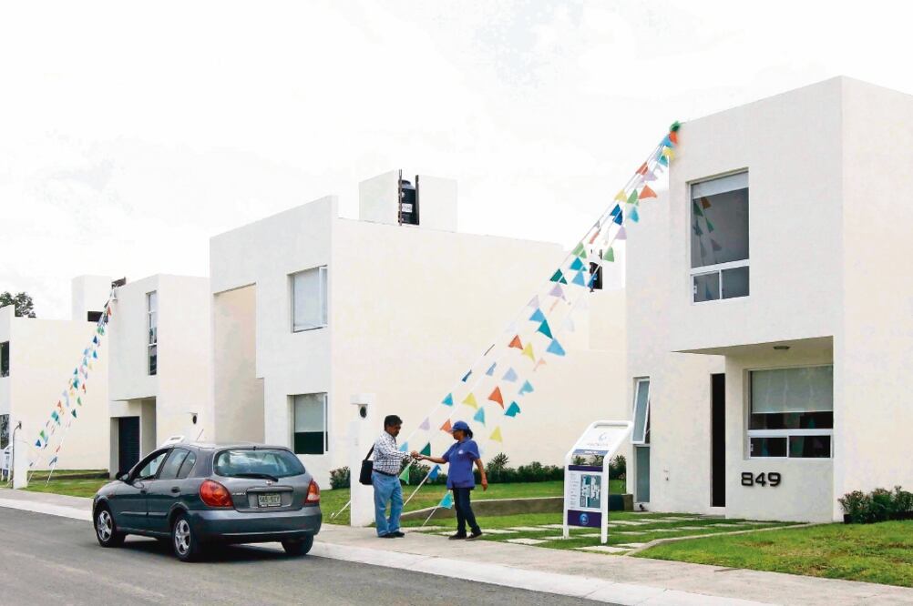La venta de vivienda nueva en NL, Jalisco, Hidalgo, Michoacán y Querétaro rebasó el volumen de venta de casas usadas (ARCHIVO EL UNIVERSAL)