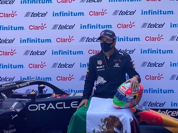 Checo Pérez apunta al podio en el GP de México, "Es lo mínimo que se merece mi país"