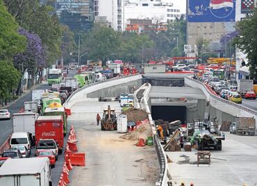 Abren tres de 10 confinamientos por doble túnel en Mixcoac