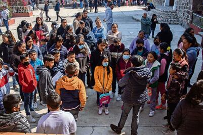 Suspenden actividades al aire libre por el Popo