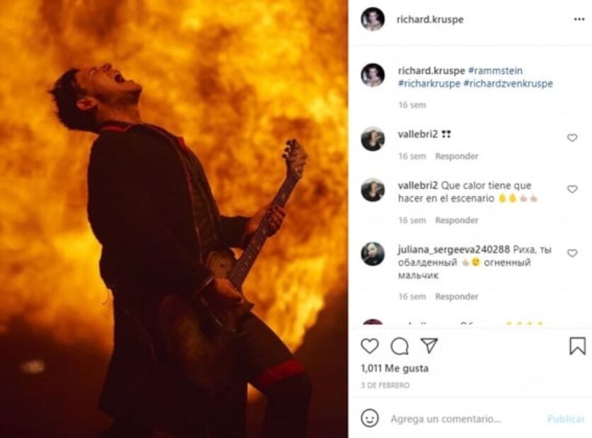 El guitarrista de Rammstein que siempre ha buscado a su madre