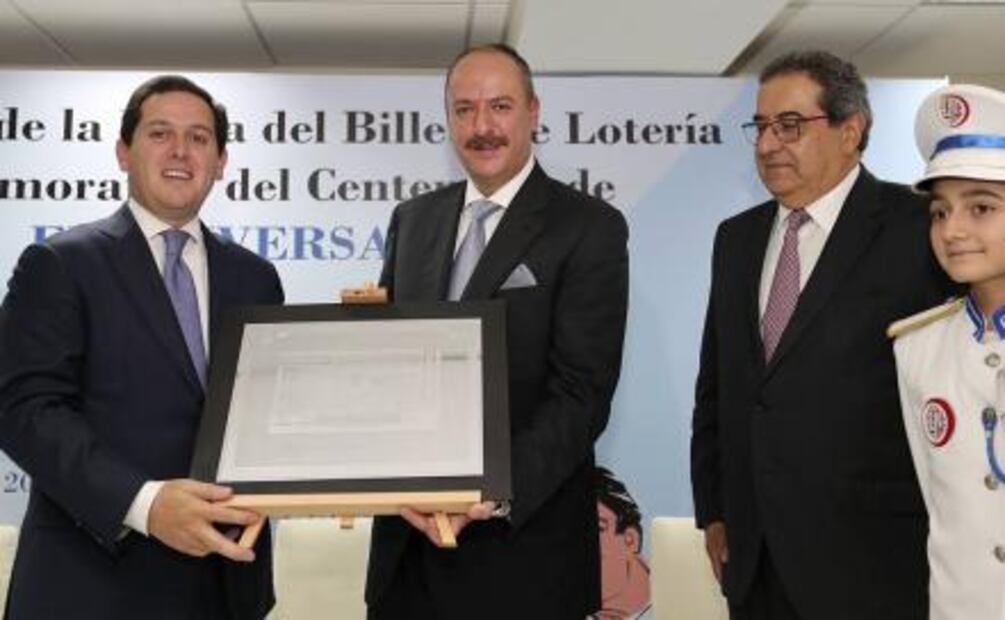 Presentan billete de Lotería Nacional del centenario de EL UNIVERSAL