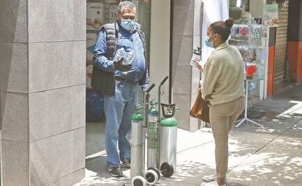 Demanda por tanques de oxígeno no baja