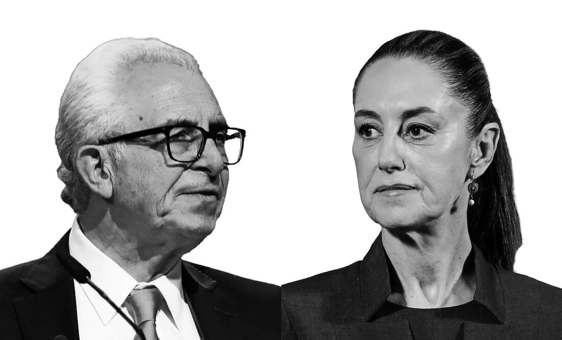 Confrontación de Sheinbaum y Zedillo llega a siete meses. Archivo El Universal