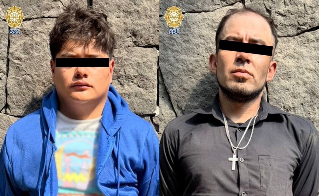 A través de cerco virtual, detienen a dos presuntos ladrones de cuentahabiente; recuperan 750 mil pesos.
Foto: Especial.