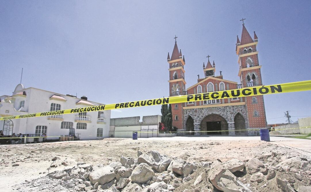 El templo de la Virgen del Refugio del municipio de Guerrero, forma parte del patrimonio histórico de Chihuahua. (FOTO: Archivo/EL UNIVERSAL)
