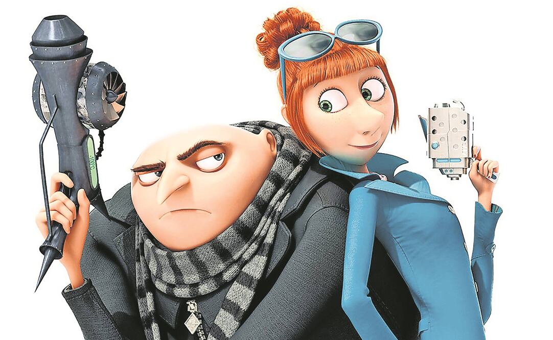 Ahora Gru es hombre de familia, enamorado de Lucy (CORTESÍA)