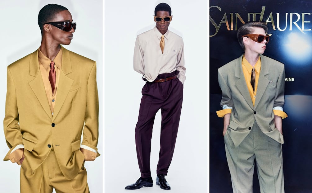 París Fashion Week Men’s explicó el futuro del lujo. Foto: Saint Laurent