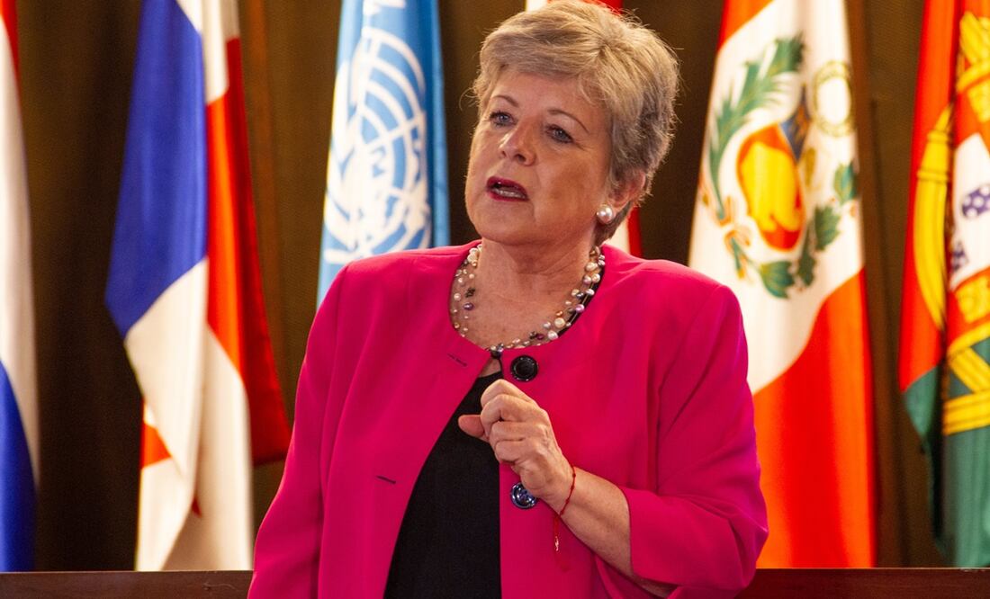 Alicia Bárcena, secretaria ejecutiva de la Comisión Económica para América Latina y el Caribe. Foto: Archivo / EL UNIVERSAL