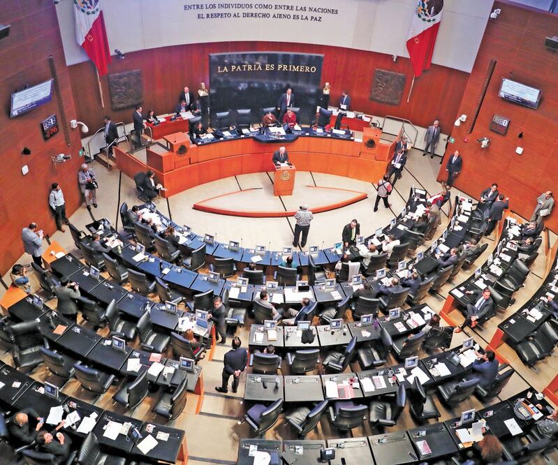 El Senado tiene hasta el 30 de abril para aprobar el dictamen sobre la cannabis, pero ratificó que en este mes entrará al debate final del tema. ARCHIVO EL UNIVERSAL