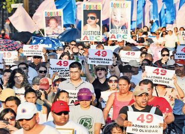 Acusan familiares del caso ABC opacidad de la comisión de atención a víctimas