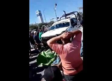 Camioneta de la Guardia Nacional arrolla y mata a un hombre en Guadalajara, Jalisco