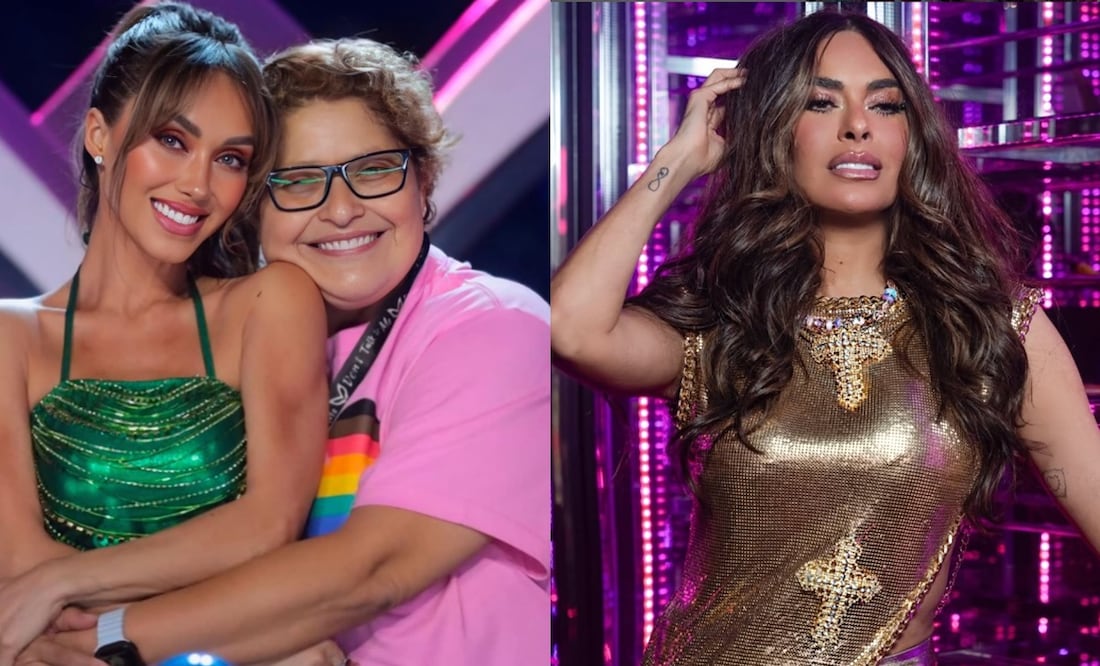 Danna Vázquez junto Anahí y Galilea Montijo. Foto: Instagram oficial.