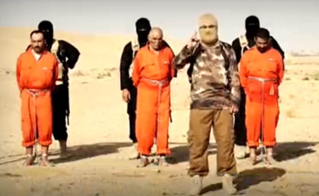 EI difunde video en el que 4 milicianos chiíes son quemados vivos