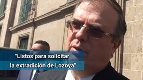 Lozoya no ha pedido asistencia diplomática 