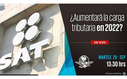 #EnVivo ¿Aumentará la carga tributaria en 2022?