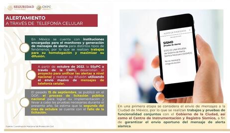 ¿Cómo funcionará el sistema de alertamiento sísmico en celulares de CDMX?