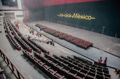 Inicia rehabilitación de Frontón México