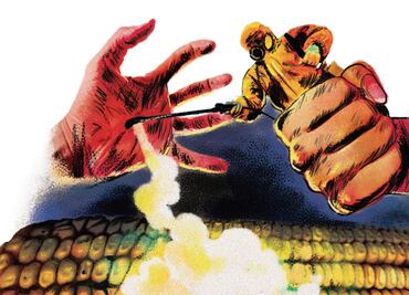 Scherer, Romo y Villalobos hicieron el lobby del glifosato en Palacio Nacional