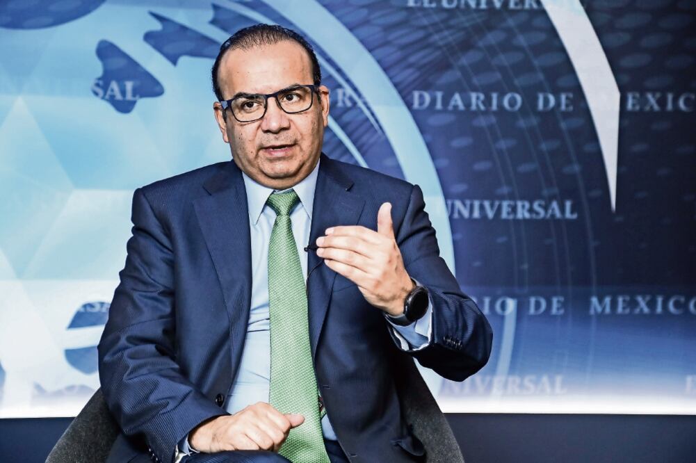 En la foto: Alfonso Navarrete Prida, Secretario del Trabajo y Previsión Social (GERMÁN ESPINOSA. EL UNIVERSAL)