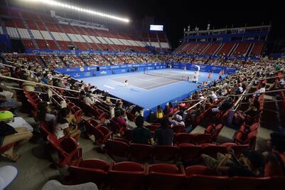 Mal día para los tenistas mexicanos en el Abierto Mexicano de Tenis