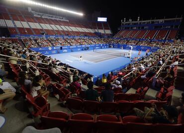 Mal día para los tenistas mexicanos en el Abierto Mexicano de Tenis